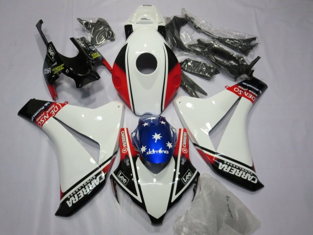 Bianco Carrera 08-11 CBR1000RR Carene Moto