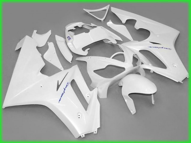 Bianco Lucido 06-08 Daytona 675 Carene Moto