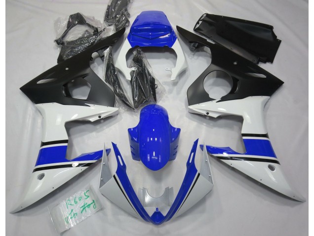 Bianco Lucido & Blu 03-04 R6 Carene Moto