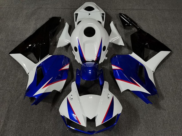 Bianco Lucido & Blu Intenso 13-23 CBR600RR Carene Moto