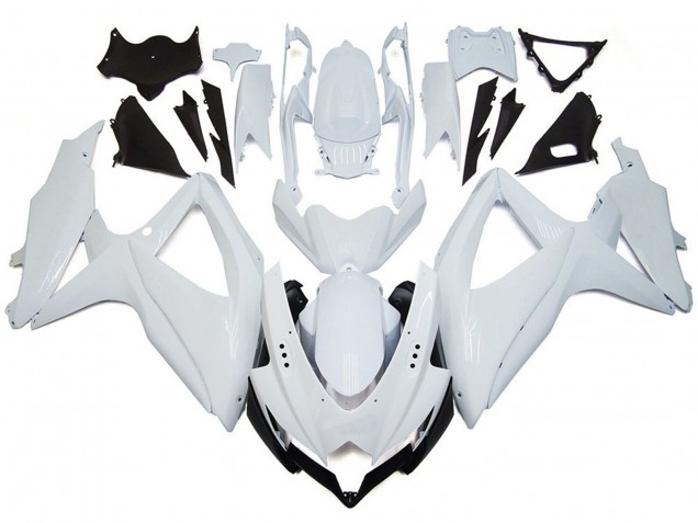 Bianco Lucido Brillante 08-10 GSXR 600-750 Carene Moto