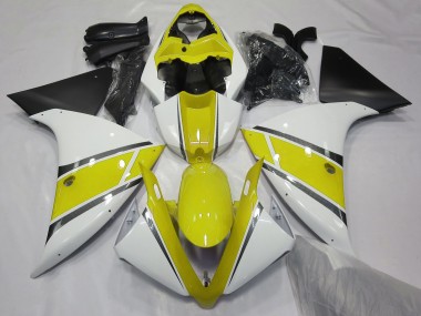Acquista Bianco Lucido & Giallo 09-11 R1 Carene Moto