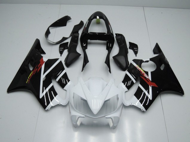 Bianco Lucido & Nero 01-03 CBR600 F4i Carene Moto