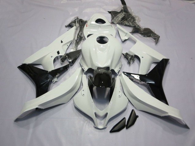 Bianco Lucido & Nero 07-08 CBR600RR Carene Moto