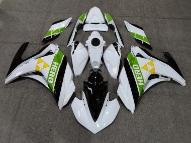 Acquista Bianco Lucido Nero & Verde 15-18 R3 Carene Moto