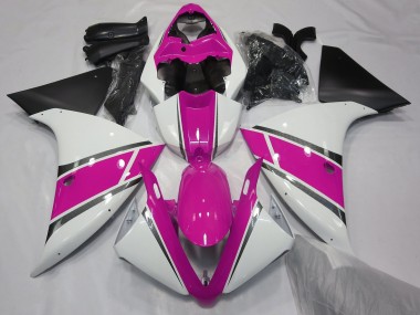 Acquista Bianco Lucido & Rosa 09-11 R1 Carene Moto