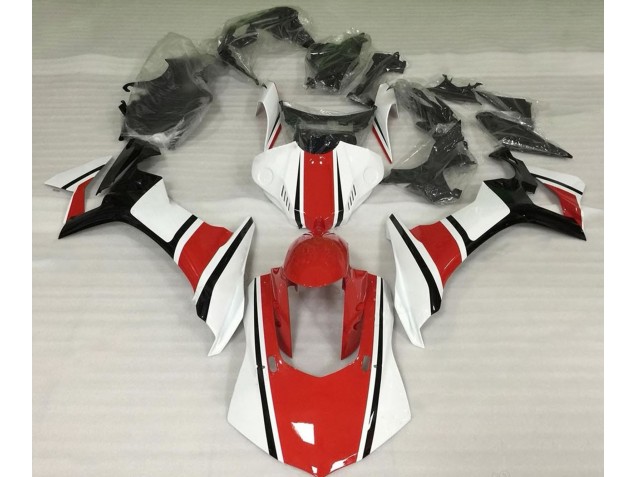 Bianco Lucido Rosso & Nero 15-19 R1 Carene Moto