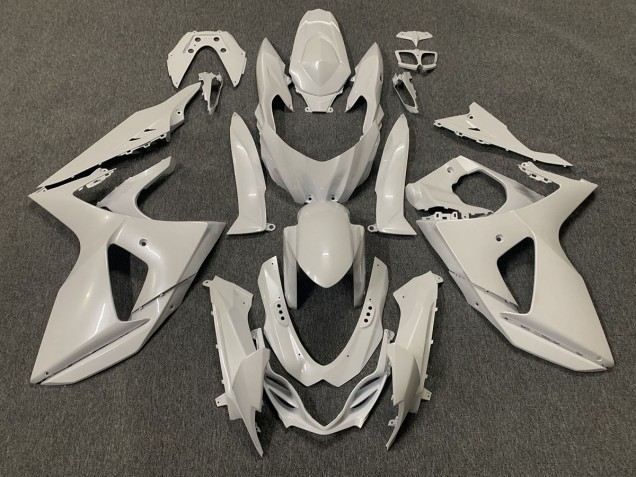 Bianco Lucido Semplice 09-16 GSXR 1000 Carene Moto