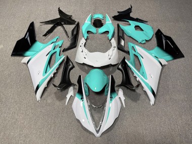 Acquista Bianco Lucido & Verde Acqua 13-16 Daytona 675 Carene Moto