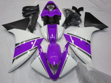 Acquista Bianco Lucido & Viola 09-11 R1 Carene Moto