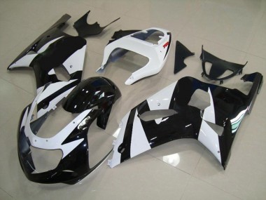 Acquista Bianco & Nero 01-03 GSXR 600-750 Carene Moto