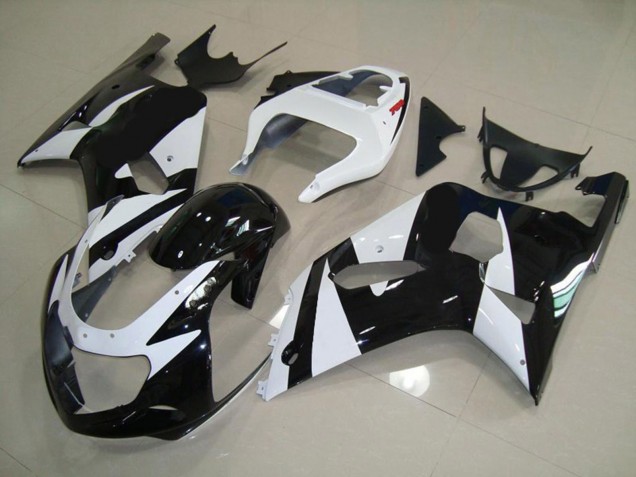 Bianco & Nero 01-03 GSXR 600-750 Carene Moto