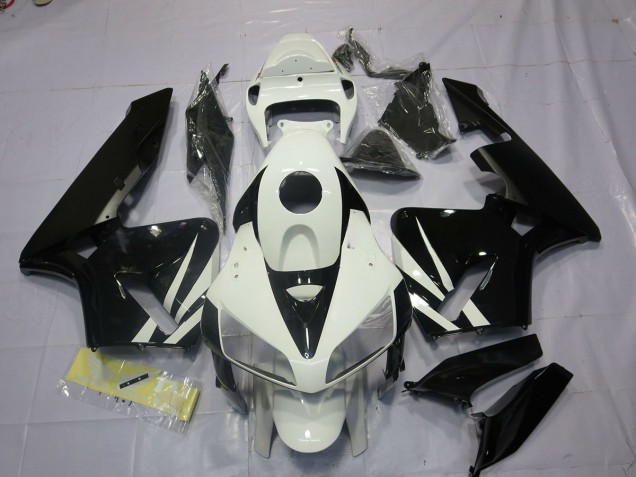 Bianco & Nero 05-06 CBR600RR Carene Moto
