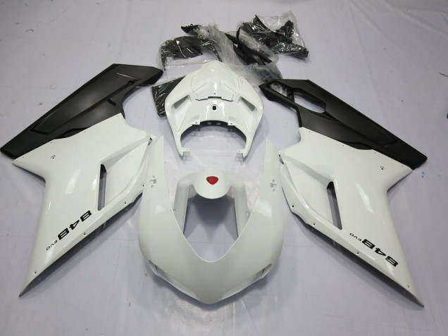 Bianco & Nero 848 07-14 Ducati 848 1098 1198 Carene Moto