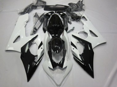 Acquista Bianco Nero & Argento 05-06 GSXR 1000 Carene Moto