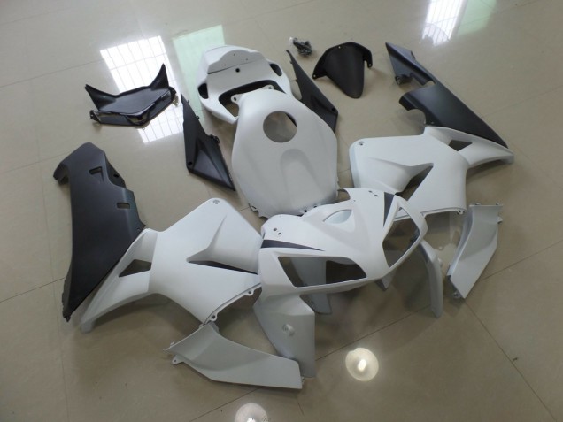 Bianco Opaco & Nero 05-06 CBR600RR Carene Moto