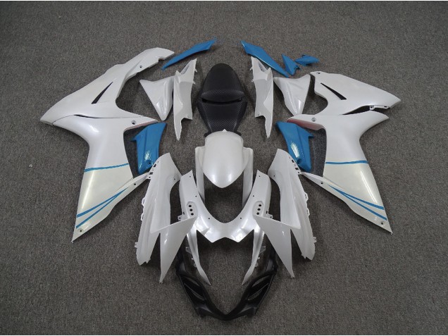 Bianco Perla & Azzurro 11-24 GSXR 600-750 Carene Moto