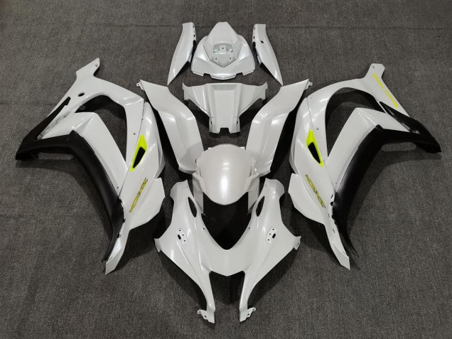 Bianco Perla & Giallo 16-19 ZX10R Carene Moto