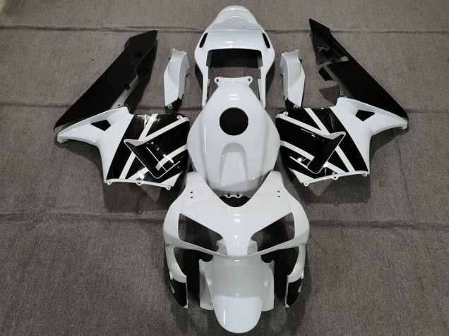 Bianco Perla & Nero 03-04 CBR600RR Carene Moto