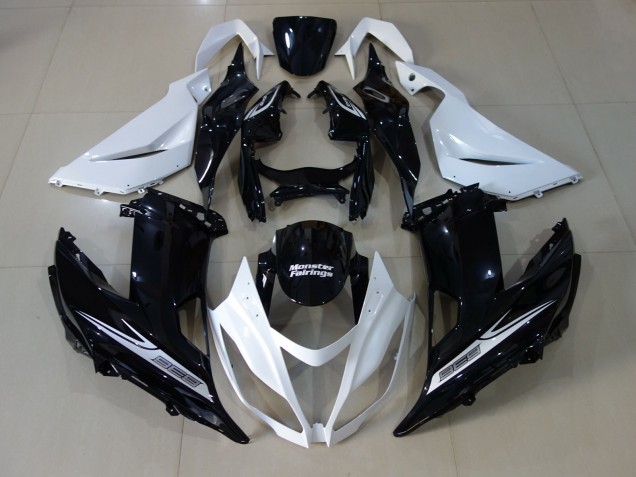 Bianco Perla & Nero 13-18 ZX6R Carene Moto