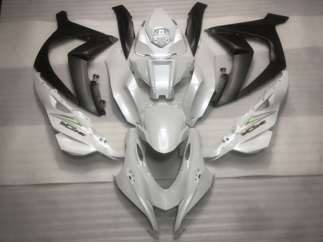Bianco Perla & Verde 16-19 ZX10R Carene Moto