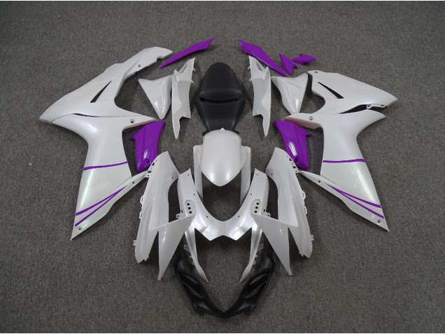 Bianco Perla & Viola 11-24 GSXR 600-750 Carene Moto