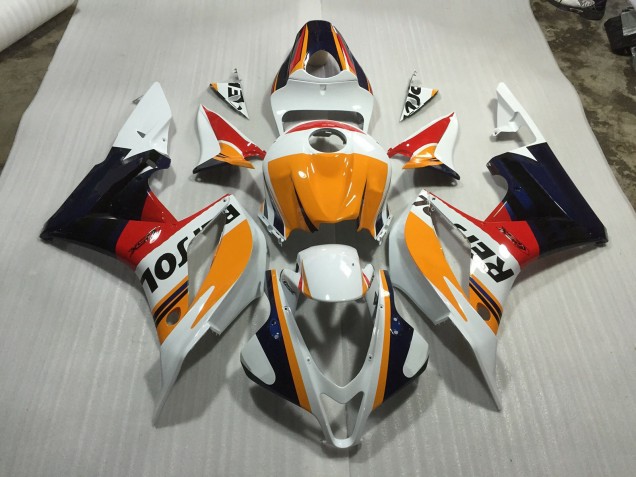 Bianco Personalizzato Repsol 07-08 CBR600RR Carene Moto