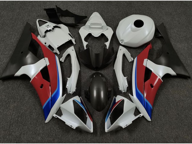 Bianco Rosso & Blu 08-16 R6 Carene Moto