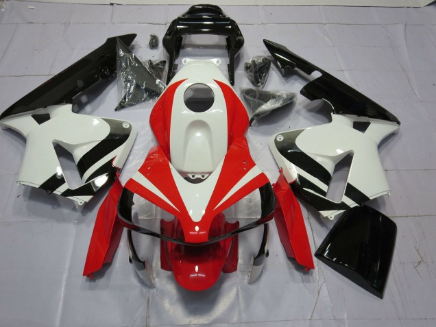 Bianco Rosso & Nero OEM 03-04 CBR600RR Carene Moto