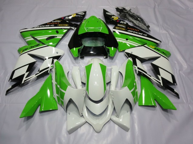 Bianco Verde 04-05 ZX10R Carene Moto