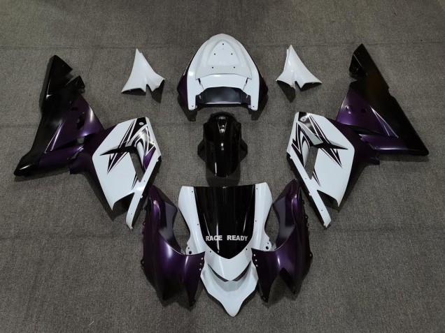 Bianco Viola & Nero 04-05 ZX10R Carene Moto