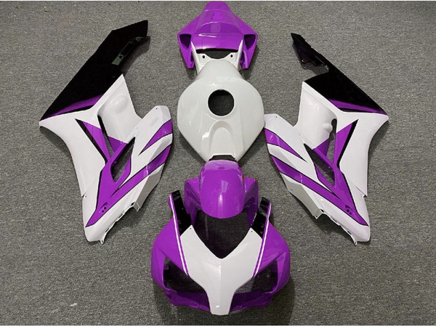 Bianco Viola & Nero Lucido 04-05 CBR1000RR Carene Moto