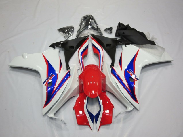 Bleu Blanc Rouge HRC 11-12 CBR600F Carene Moto