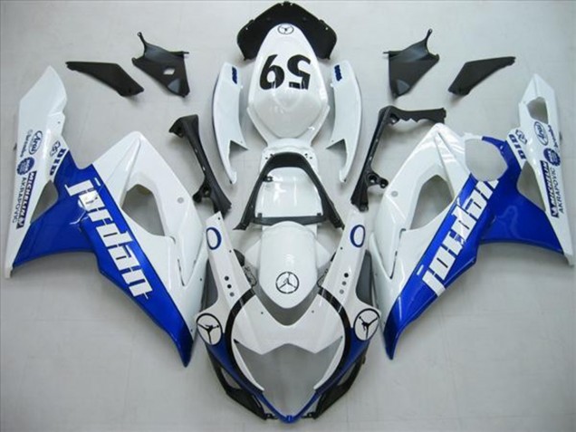 Bleu Jordan 05-06 GSXR 1000 Carene Moto