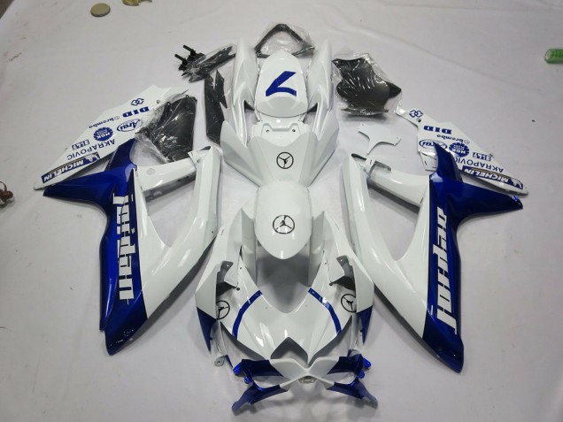 Bleu Jordan 08-10 GSXR 600-750 Carene Moto