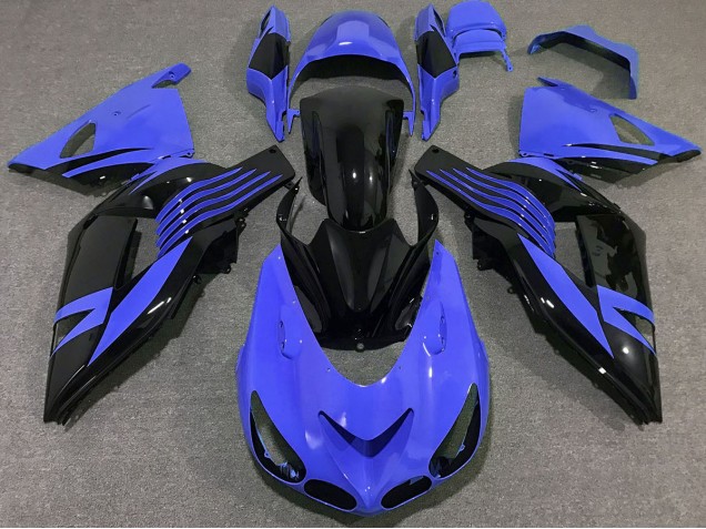 Blu Acceso 06-11 ZX14R Carene Moto