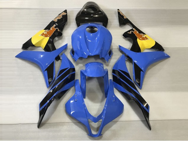 Blu & Arancione Toro 07-08 CBR600RR Carene Moto