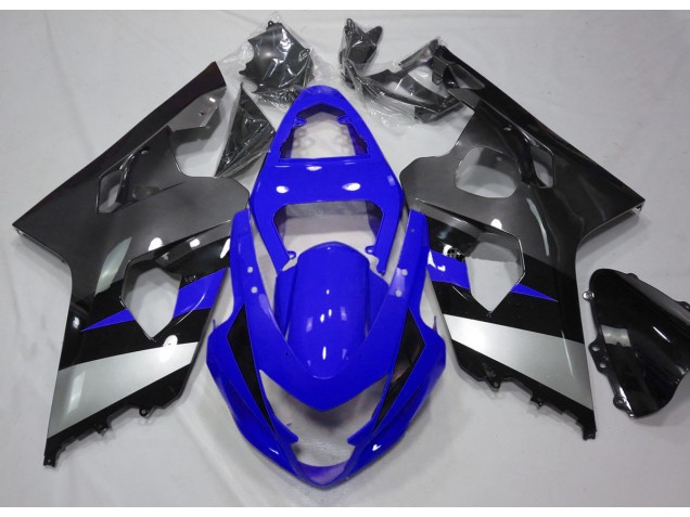 Blu & Argento 04-05 GSXR 600-750 Carene Moto