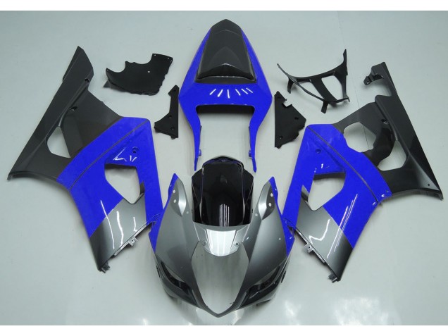 Blu Argento & Nero 03-04 GSXR 1000 Carene Moto