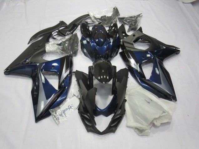 Blu Argento & Nero 09-16 GSXR 1000 Carene Moto