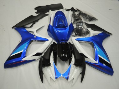Acquista Blu & Bianco 06-07 GSXR 600-750 Carene Moto