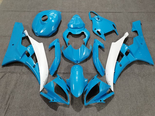 Blu & Bianco Con Perla 06-07 R6 Carene Moto