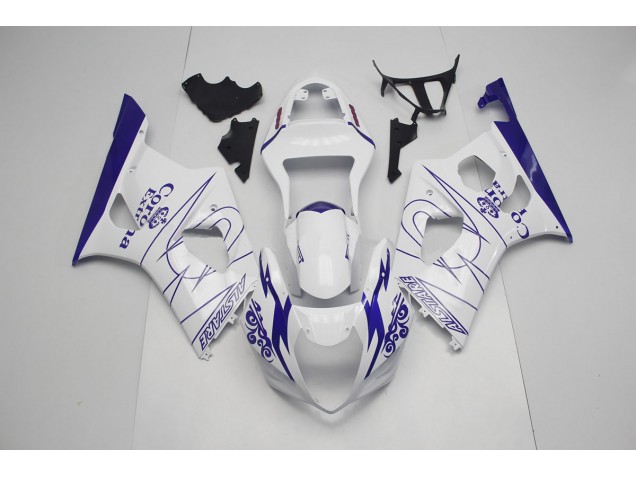 Blu & Bianco Corona 03-04 GSXR 1000 Carene Moto