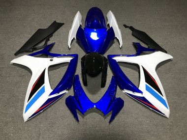 Acquista Blu Bianco & Nero 06-07 GSXR 600-750 Carene Moto
