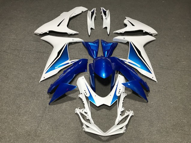 Blu Bianco Personalizzato 11-24 GSXR 600-750 Carene Moto