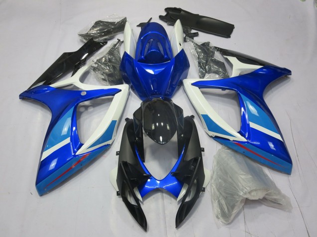 Blu Chiaro & Scuro 06-07 GSXR 600-750 Carene Moto