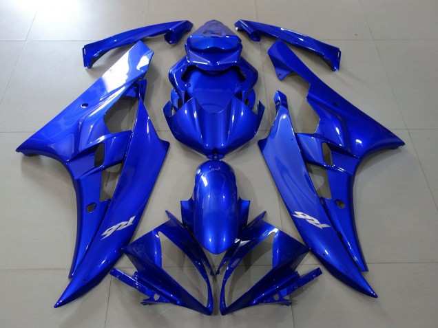 Blu Completamente Lucido 06-07 R6 Carene Moto