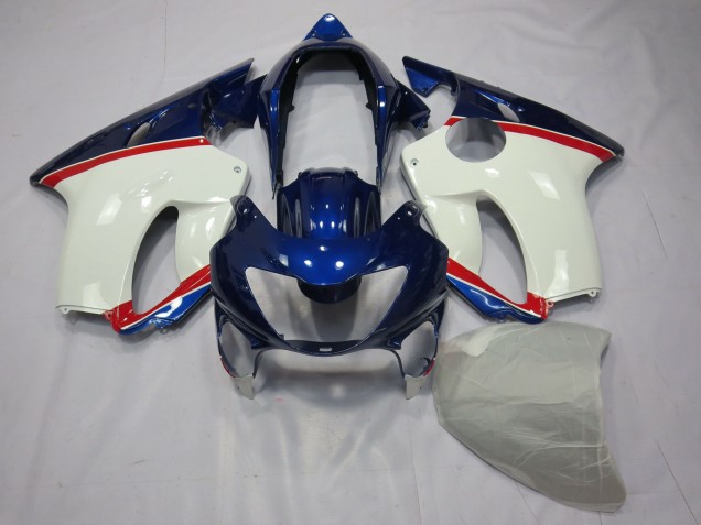 Blu Intenso Bianco & Rosso 99-00 CBR600 F4 Carene Moto