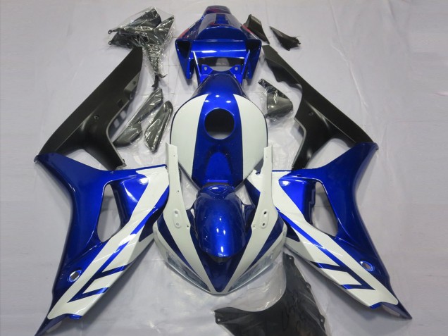 Blu Lucido & Argento 06-07 CBR1000RR Carene Moto