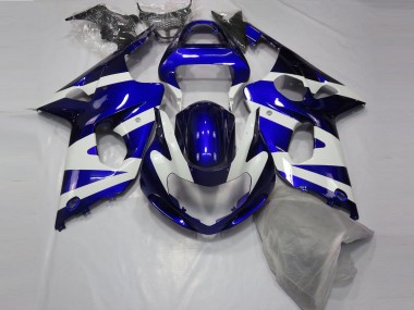 Acquista Blu Lucido & Bianco 00-02 GSXR 1000 Carene Moto